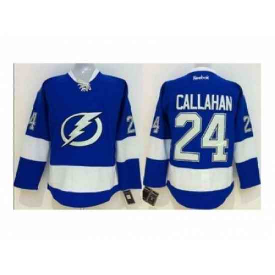 NHL Jerseys Tampa Bay Lightning #24 Callahan blue